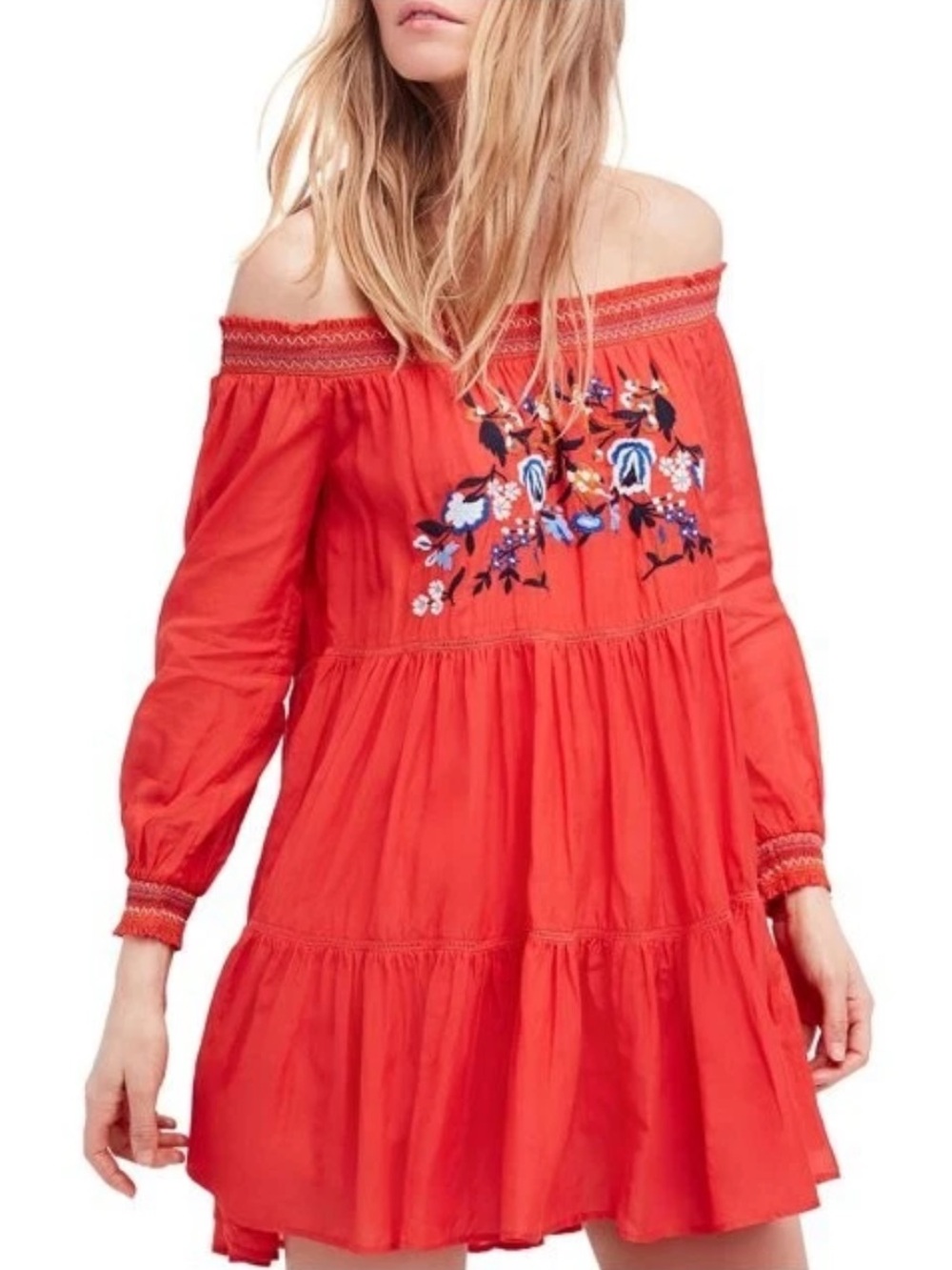 Free People Sunbeams Mini Dress